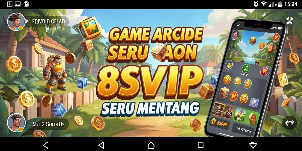 Tampilan gameplay menegangkan dalam game Arcade 8SVIP.