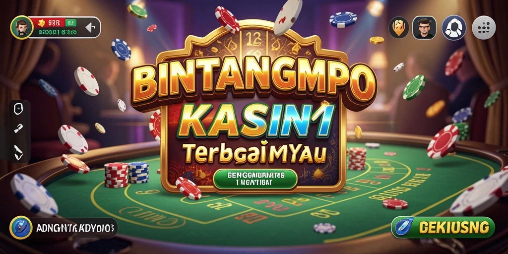 Tampilan gameplay BINTANGMPO yang menegangkan dan mengasyikkan.