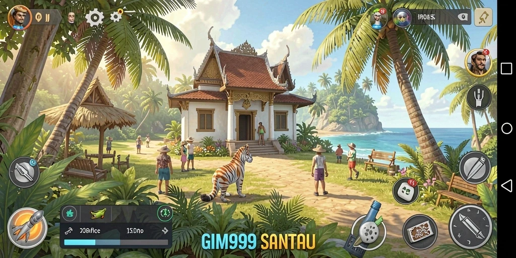 Screenshot GIM999 memperlihatkan gameplay yang seru dan menantang.