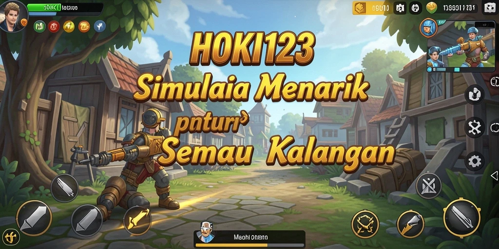 Tangkapan layar HOKI123 menampilkan gameplay yang seru dan interaktif.