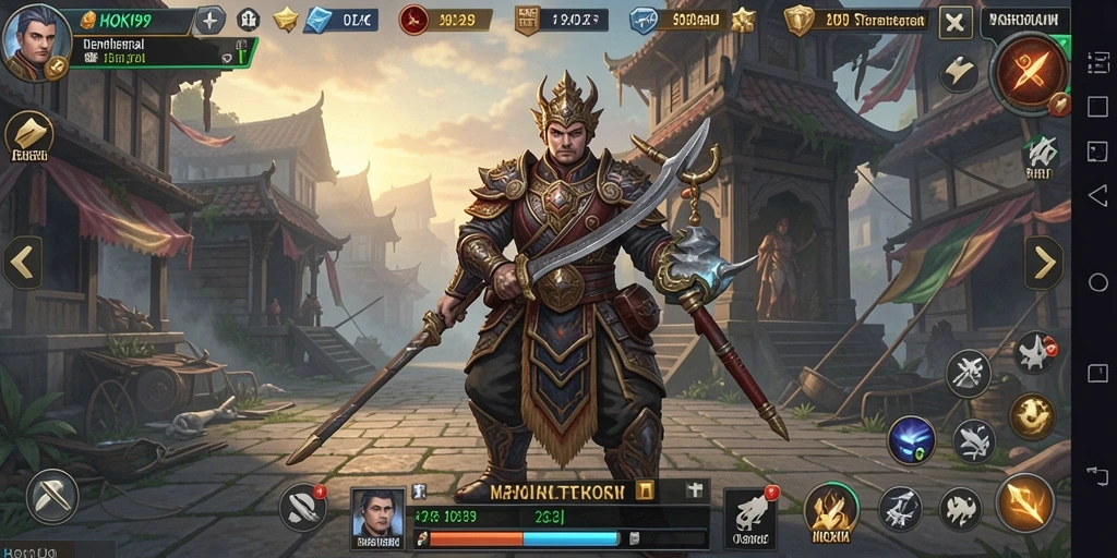 Screenshot HOKI99 menampilkan pertempuran strategis yang menegangkan.