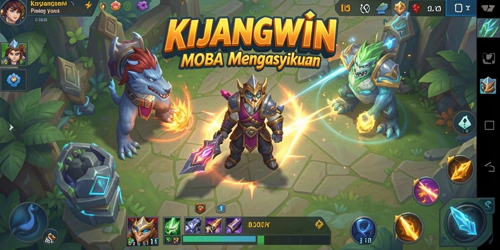 Screenshot menampilkan action gameplay seru dalam KIJANGWIN.