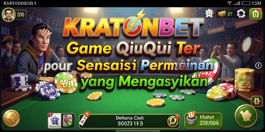 Tampilan gameplay QiuQiu yang menegangkan di KRATONBET.
