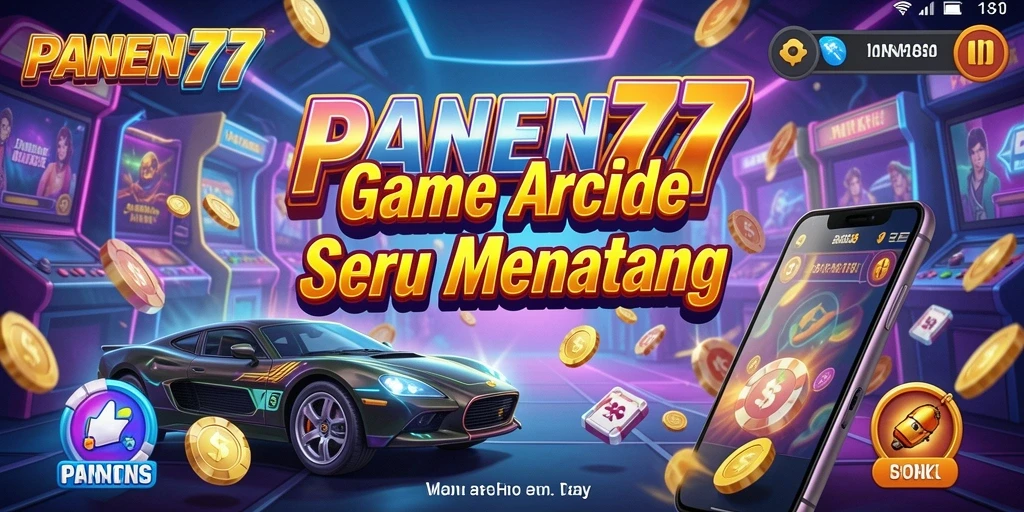 Tampilan gameplay PANEN77 yang seru dan megah.