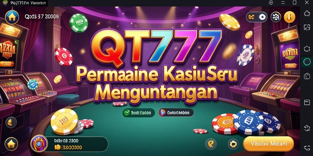 Gameplay seru dari QT777 yang memukau di dunia Kasino.