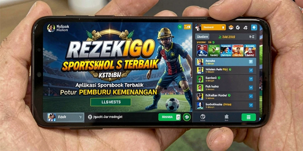 Tampilan menarik dari gameplay Sportsbook di REZEKIGO.