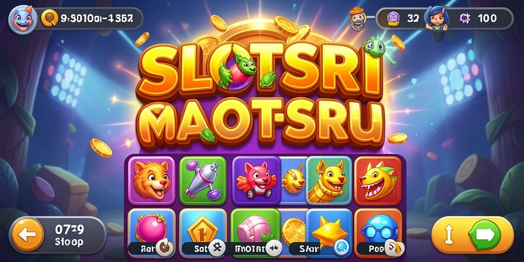 Tampilan menarik dari gameplay SLOTSRI yang mengasyikkan.