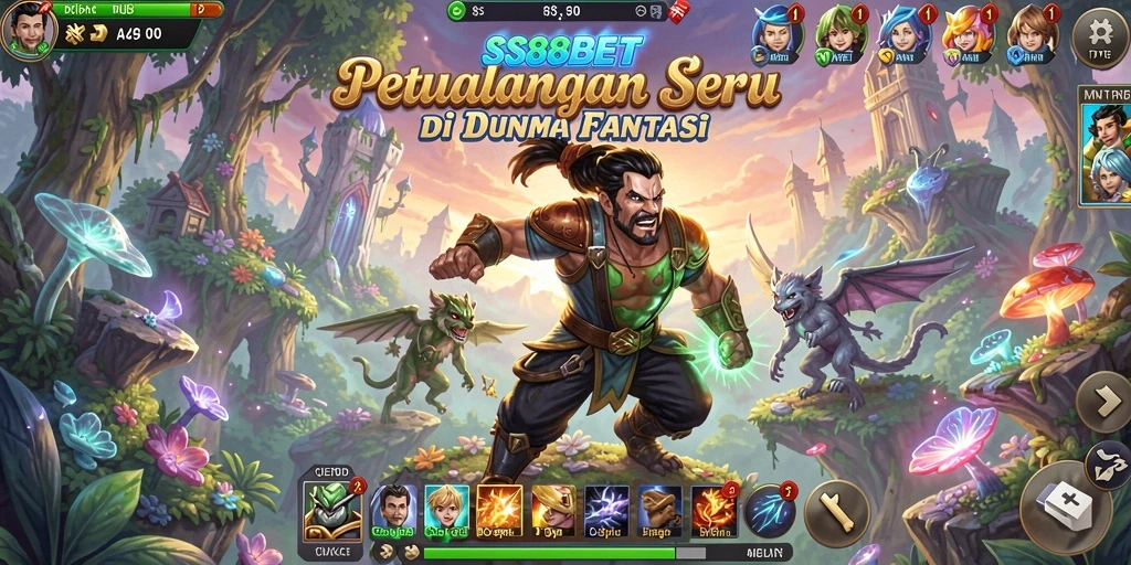 Screenshot gameplay SS88BET menampilkan momen seru dalam petualangan.